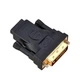 Адаптер DVI-I (24+5) - HDMI, папа-мама, переходник, позолоченный - изображение 1