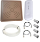 Комплект 3G 4G LTE модем WiFi роутер ZTE MF79U с панельной антенной КВАДРАТ MIMO 2x24 дБи - изображение 1