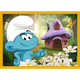 Zestaw puzzli Trefl 4w1 The Smurfs Życie na wsi smerfów 35 + 48 + 54 + 70 elementów 34664 (5900511346640) - obraz 6