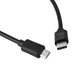Кабель пристроїв Lucom USB Type-C-2.0microB M/M 0.2m (USB2.0) OTG чорний(62.09.8510) - зображення 1