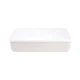 Ящик для хранения с крышкой MBM HOME FH-12/FH-16 WHITE пластиковый белый - изображение 5