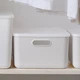 Ящик для зберігання MBM HOME FH-13 XL LIGHT GRAY пластиковий світло-сірий - зображення 5