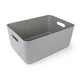 Ящик для хранения MBM HOME FH-13 XL GRAY пластиковый серый - изображение 6