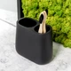 Підставка для зубних щіток MBM HOME "Richmond" BA-08 BLACK чорна - зображення 1
