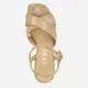Женские босоножки Guess 38202340 37 Бежевые (1159850767) - изображение 5