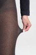 Женские теплые колготки из хлопка Giulia MICROCOTTON 100 4 Grey, плотные классические колготки - изображение 6