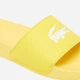 Мужские шлепанцы для пляжа Lacoste 930616642 43 Желтые (1159851189) - изображение 6