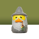 Фігурка Качка TUBBZ (Mini Edition) Володар кілець Гендальф Сірий Lord of the Rings Gandalf the Grey 4,5 см - зображення 3