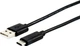 Кабель Equip USB Type-C Male to USB-A Male 1 м Black (12888107) - зображення 1