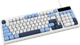 Клавиатура проводная Ajazz AF98 USB White-Blue (AF98-GB) - изображение 5