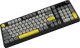Клавиатура беспроводная Ajazz AF98 Plus Wireless/Bluetooth/USB Black-Grey-Yellow (AF98-PLUS-BGY) - изображение 4
