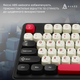 Клавиатура беспроводная Ajazz AF98 Plus Wireless/Bluetooth/USB Black-White-Red (AF98-PLUS-BSR) - изображение 12