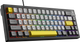 Дротова механічна клавіатура Ajazz AK650 Moon Yellow switches Gray White Yellow (AK650-MY-GWY) - зображення 4