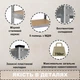 Стеллаж 4P StrongShelf 180Х60X30 см оцинкованный, равномерная нагрузка 150кг/полка, общая нагрузка до 750кг - изображение 3