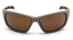 Окуляри захисні Venture Gear Tactical Howitzer Tan (bronze) Anti-Fog, коричневі в пісочній оправі 3ХОВИ-50 - изображение 2