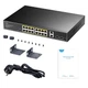 PoE-комутатор Cudy GS1018PS2 (20 портів) некерований гігабітний 200W HDSYR_8799 - зображення 3