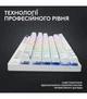 Клавiатура Logitech G PRO X TKL Lightspeed White Tactile (920-012148) - изображение 8