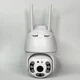 Камера видеонаблюдения от WIFI Smart Camera, внешняя беспроводная камера с управлением из приложения ICsee, уличная поворотная IP-камера со звуком, датчиком движения, ночным видением для дома, дачи, офиса, магазина Белая SCWY-2-White - изображение 9