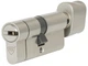 Цилиндр RB-Locks RB DIN_KT D7R 80 NST 35x45T TO_NST CAM30 5KEY TR_BLACK 426С_INS D70 35x45 (RAV-26500008636) - изображение 1