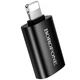 Переходник Borofone BV26 Lightning Male to USB Female USB2.0 Black - изображение 1