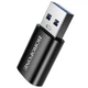 Переходник Borofone BV26B USB Male to Type-C Female USB3.0 Black - изображение 2