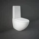 Комплект унитаз с бачком и сиденьем RAK Ceramics Reserva (RAK0028) Белый - изображение 4