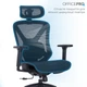 Крісло офісне Officepro Atlas OC630-B-B-B - изображение 8