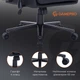 Крісло ігрове GamePro GC695B - зображення 14