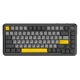 Ігрова дротова механічна клавіатура Ajazz AK820 MAX Magnetic switches-Black-Gray-Yellow-RGB - изображение 1