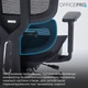 Крісло офісне OfficePro Skyline OC680B Black - зображення 11