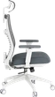 Крісло офісне OfficePro Balance OC550-W-DG-DG - зображення 4