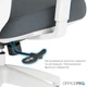 Крісло офісне OfficePro Balance OC550-W-DG-DG - зображення 15