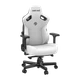 Крісло ігрове Anda Seat Kaiser 3 White Size XL - зображення 8