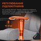 Крісло ігрове Anda Seat Novis Gray Fabric Size XL - зображення 14