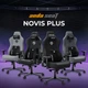 Крісло ігрове Anda Seat Novis Plus Fabric Dark Grey Size XL - изображение 9