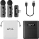 Бездротовий петличний мікрофон BOYA BY-V30 Type-C Black - изображение 2
