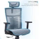 Крісло офісне OfficePro Balance OC620-B-DG-DG - зображення 8