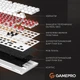 Дротова механічна клавіатура GamePro Genesis Joker (MK124W) 87% Red switches - зображення 15