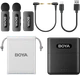Бездротовий петличний мікрофон BOYA BY-V35 TRS for camera Black - изображение 2