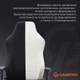 Крісло ігрове GamePro FGC750B Fabric Black - изображение 13