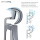 Крісло офісне OfficePro Balance OC620-G-DG-DG - зображення 10