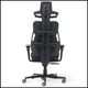 Геймерське крісло Cyberlux V10 Fabric Black (арт. GM-V10 FB) - изображение 8