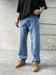 Мужские джинсы Difransel Baggy 33 голубые потертые - изображение 2