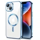 Чехол Fiji Chrome для Apple iPhone 13 с MagSafe и защитой камер Light Blue - изображение 1