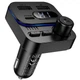 Автомобильное зарядное устройство FM модулятор Borofone BC61 Ocean 45W (1USB-A/1C) (Black) (243643) - изображение 1
