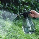 Помповый опрыскиватель ручной на 1.5 л, распылитель воды для вазонов, сада и другого Серый - изображение 1