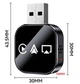 Беспроводной адаптер Apple CarPlay Android Auto AirPlay MirrorLink Q1AS USB + Type-C WiFi бесдротовый Карплей Переходник для беспроводного подключения Black - изображение 6
