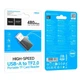 Кардрідер HOCO HB53 USB-A Micro SD Чорний - зображення 4