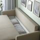 Диван 3-х местный HOLMSUND IKEA 595.169.35 бежевый - изображение 4