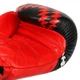 Перчатки боксерские кожаные на липучке Fistrage Fight Gear 7828 размер 10 унций Red-Black - изображение 5